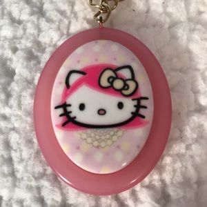 Tarina Tarintino Pink Head Hello Kitty Necklace